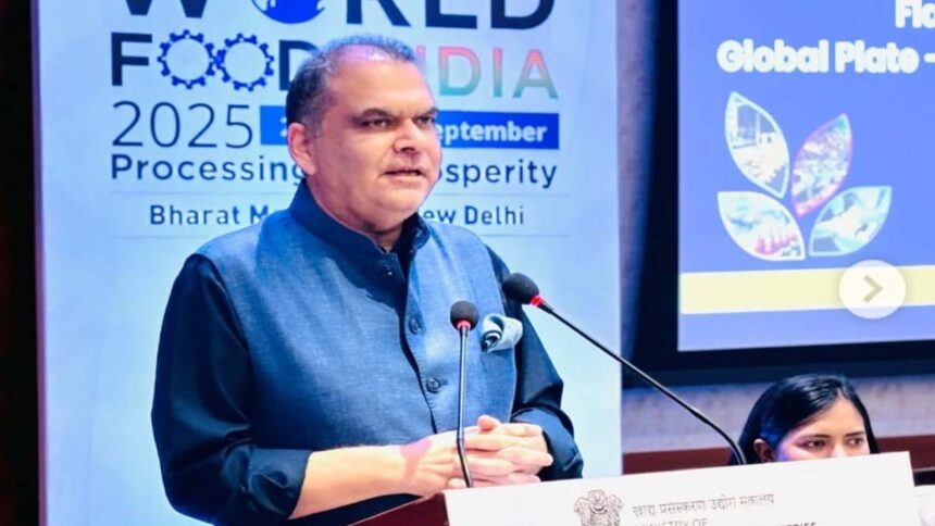 Sanjeev Arora participate in World Food India-2025 event at Bharat Mandapam