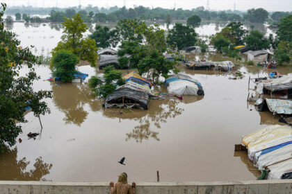 Flood Situation Near Yamuna River
