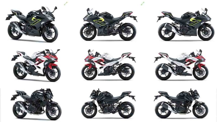 2026 Kawasaki Ninja 250 and Z250