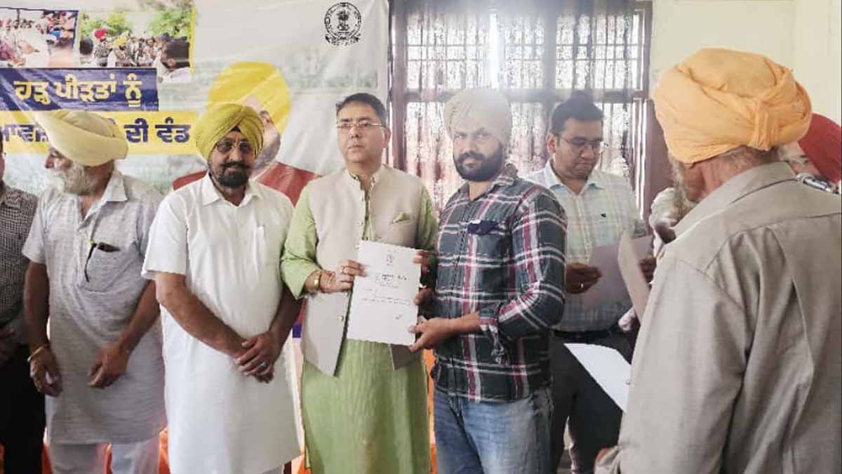 Aman Arora, Flood-affected Families, SAS Nagar