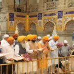 Bhagwant Mann Sarkar seeks Guru Sahib's blessings