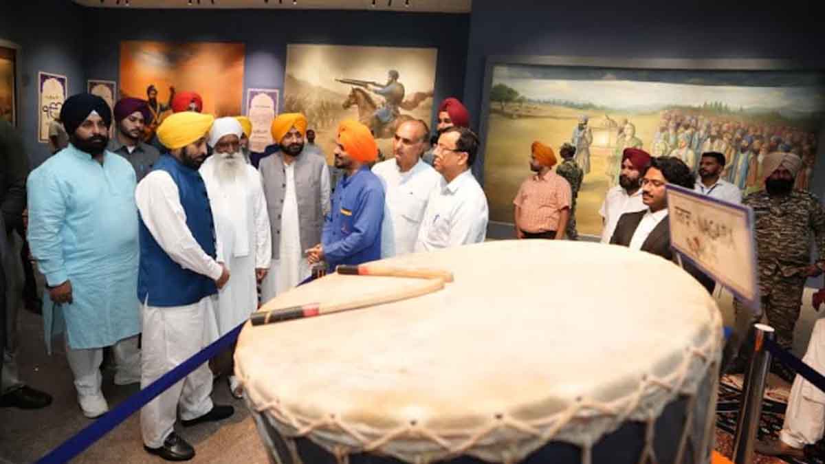  मुख्यमंत्री भगवंत मान ने बाबा जीवन सिंह (भाई जैता जी) स्मारक जनसमर्पित की