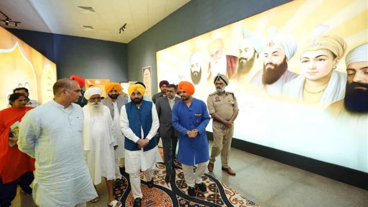  मुख्यमंत्री भगवंत मान ने बाबा जीवन सिंह (भाई जैता जी) स्मारक जनसमर्पित की