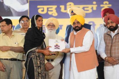 CM Mann distributed compensation to farmers