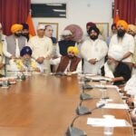 CM Mann holds meeting with Sikh saints
