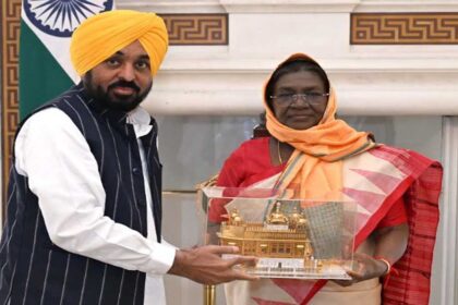 CM Mann invites President of India to attend the 350th Martyrdom Day