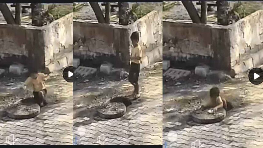 Child falls into sewer in Ludhiana