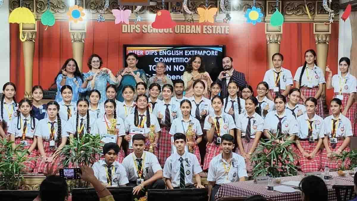 इंटर डिप्स एक्सटेम्परे प्रतियोगिता में डिप्स हरियाना ने मारी बाज़ी