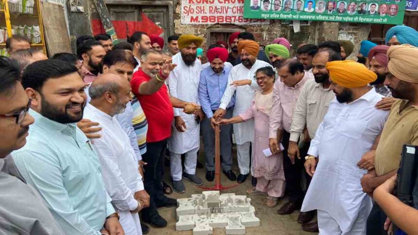 Development and beautification of Dhuri town