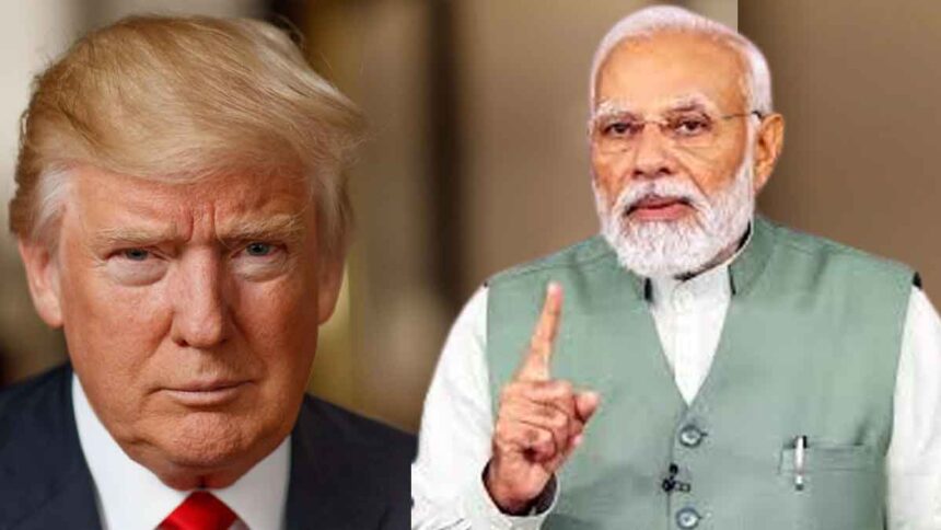Donald Trump and PM Narendra Modi