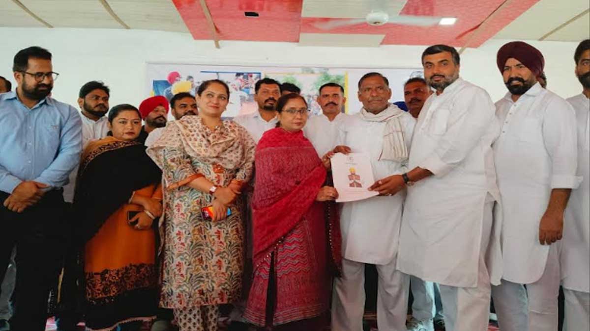 Dr. Baljit Kaur distributed compensation in Fazilka