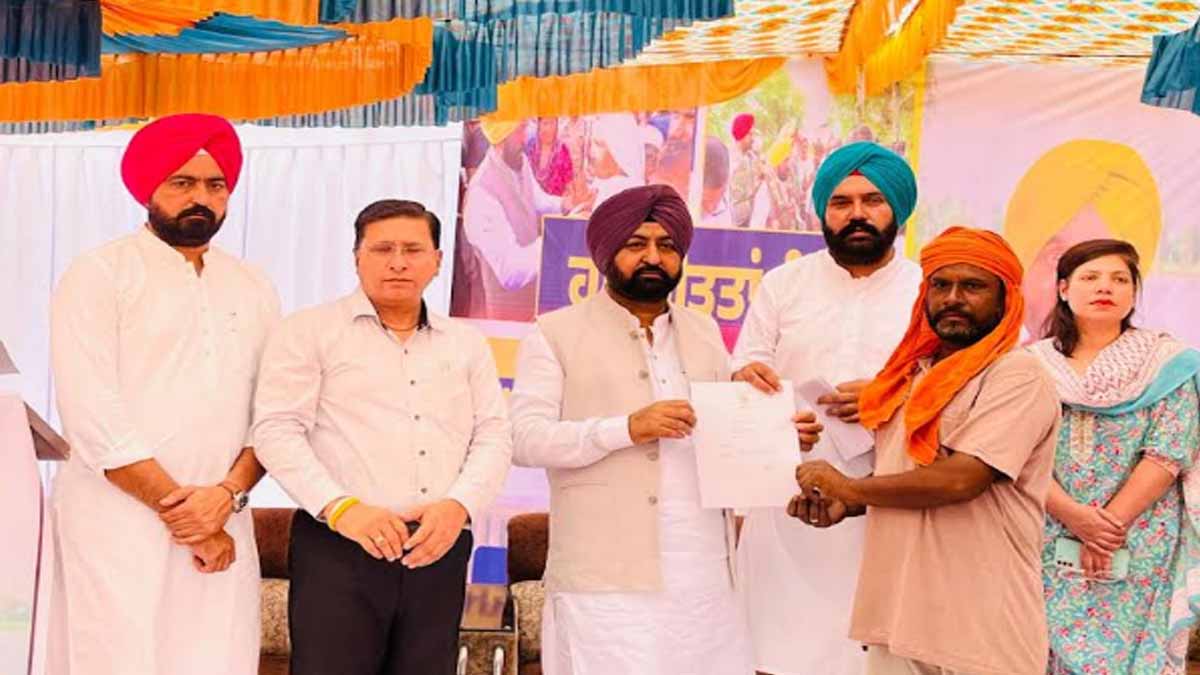 Hardeep Singh Mundian distributed compensation in Samrala subdivision