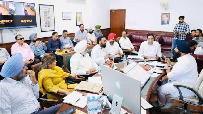 Harjot Singh Bains orders upgradation of roads
