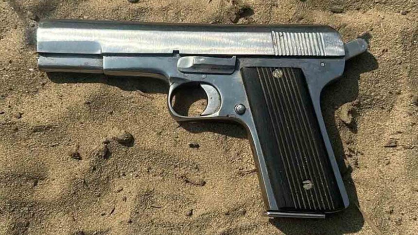 Jewellery store shootout: Father and son arrested after brief encounter