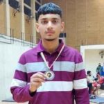 Karamjot Singh, a student of St. Soldier Co-Ed College