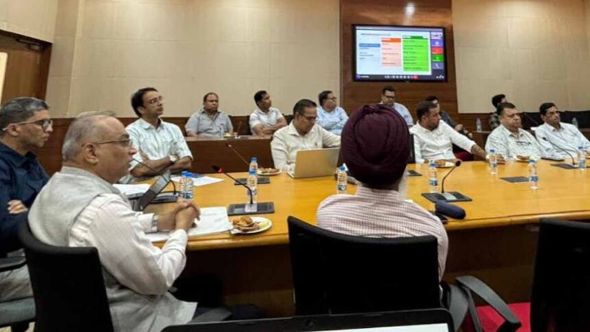 Meeting with Tamil Nadu Water Investment Company launched by Punjab