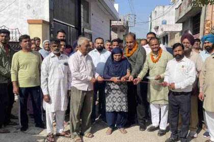 नितिन कोहली के नेतृत्व में जालंधर सेंट्रल हलके के 31 स्थानों पर सड़कों और नागरिक सुविधाओं के कार्यों का शुभारंभ