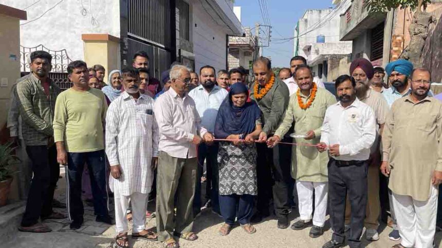 नितिन कोहली के नेतृत्व में जालंधर सेंट्रल हलके के 31 स्थानों पर सड़कों और नागरिक सुविधाओं के कार्यों का शुभारंभ
