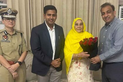 नितिन कोहली ने सीएम मान की माता हरपाल कौर से लिया आशीर्वाद