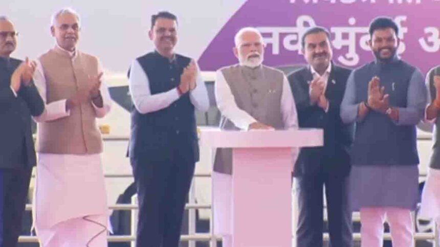 PM Narendra Modi inaugurated Navi Mumbai International Airport