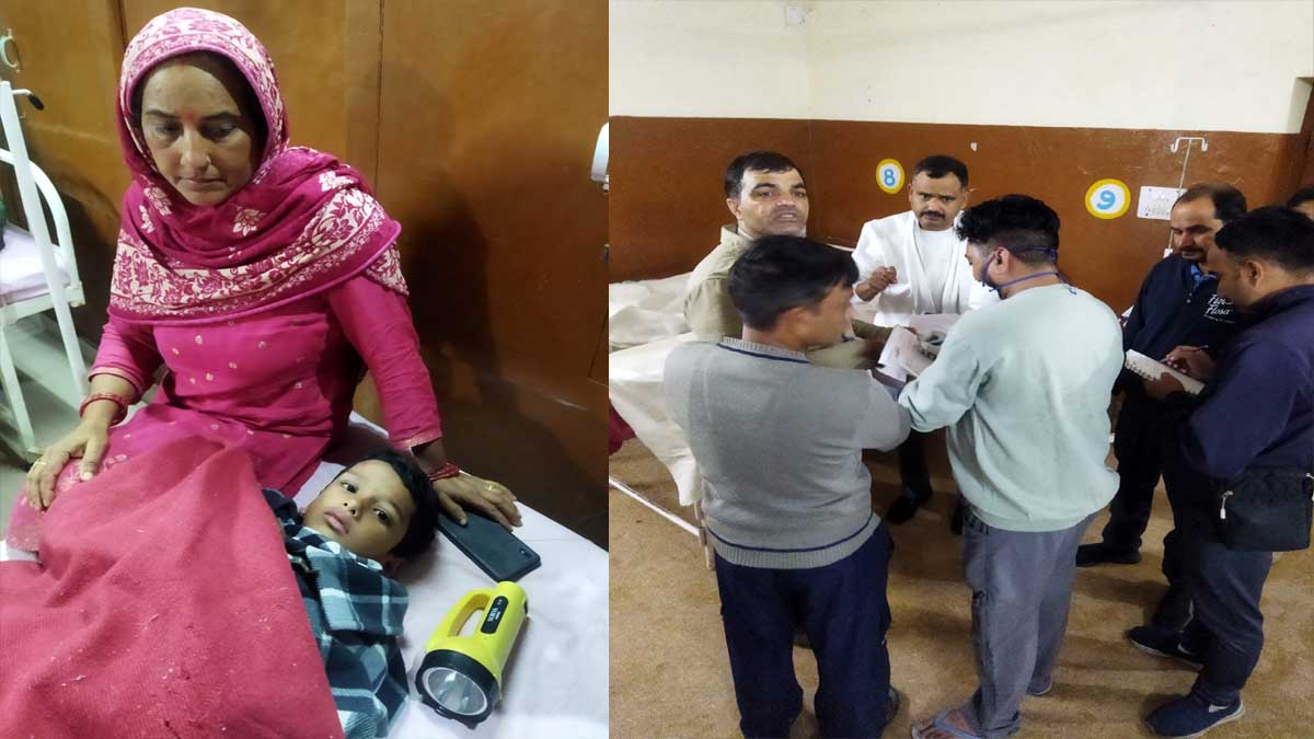 L- Siblings survived the accident. R- CM Sukhwinder Singh Sukhu expressed his deep condolences.