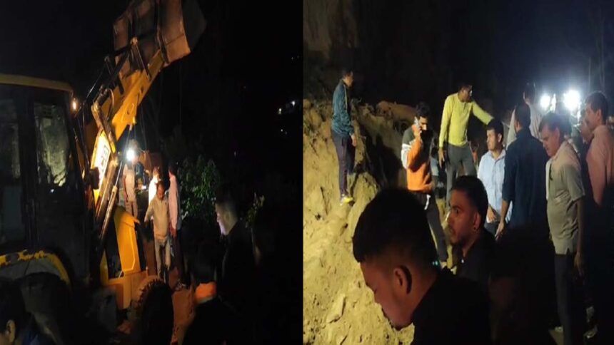 Private bus accident in bilaspur, Himachal