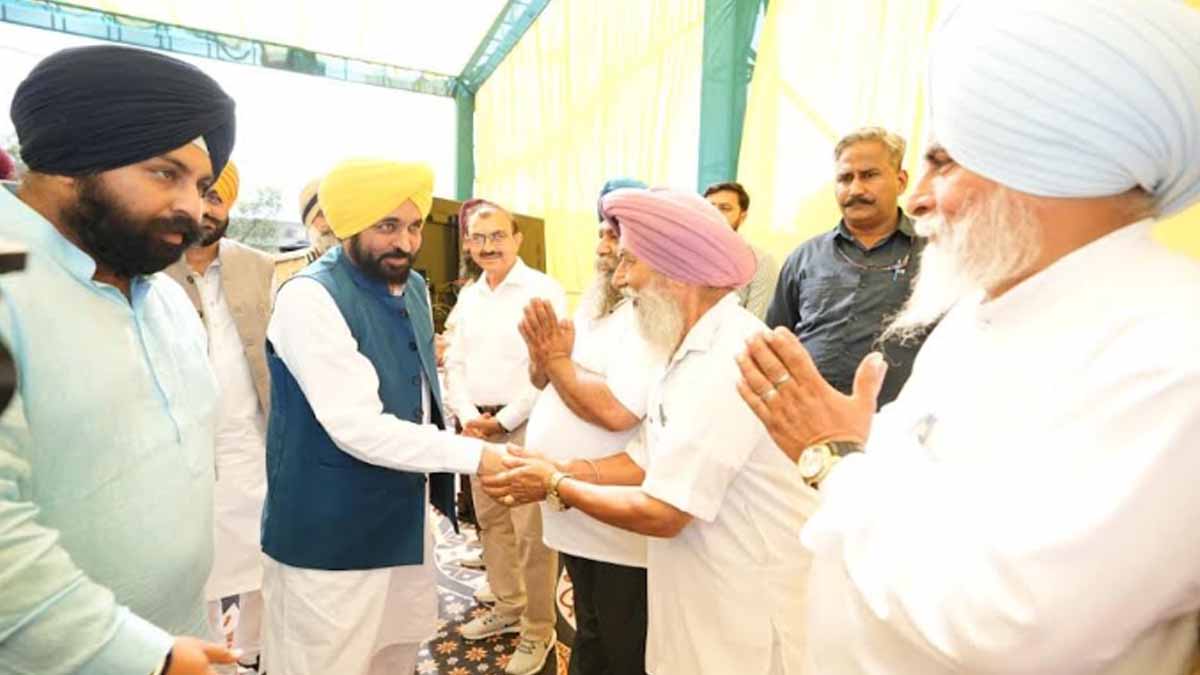 मुख्यमंत्री भगवंत मान ने श्री आनंदपुर साहिब में विरासती मार्ग का नींव पत्थर रखा