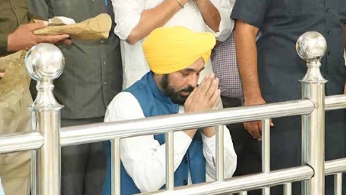 मुख्यमंत्री भगवंत मान ने श्री आनंदपुर साहिब में विरासती मार्ग का नींव पत्थर रखा