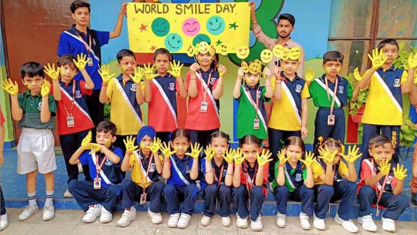 Smile Day was celebrated at St. Soldier Inter College