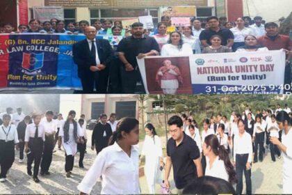 St. Soldier Law College organised National Unity Run