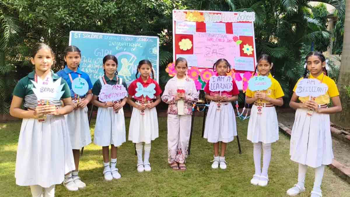 St. Soldier celebrated International Girl Child Day