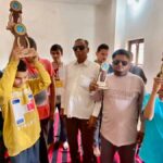 Students from St. Soldier celebrated World Sight Day with children from the school for the blind