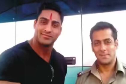 Varinder Singh Ghuman and Salman Khan