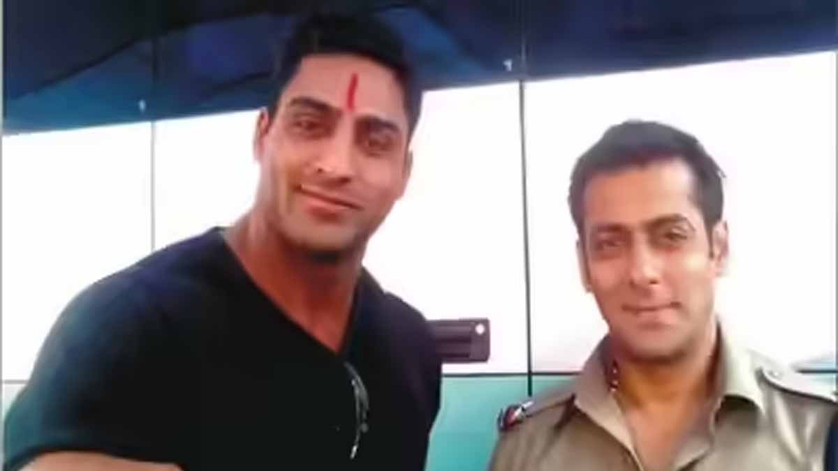 Varinder Singh Ghuman and Salman Khan