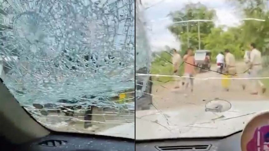 BJP MP Khagen Murmu Attacked