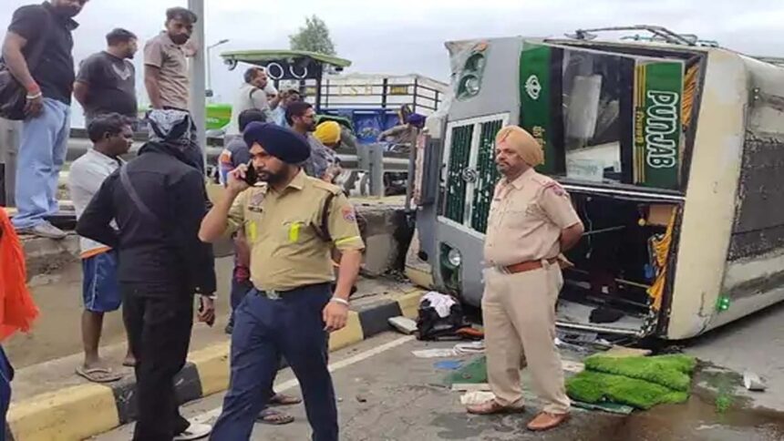 Punjab Roadways Bus Accident