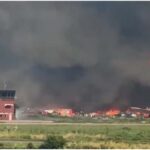 Fire Breaks Out At Dhaka International Airport