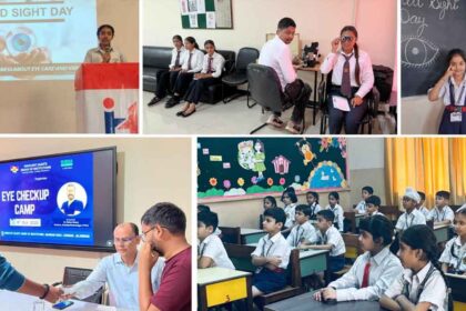 free eye check-up camp organized at Innocent Hearts