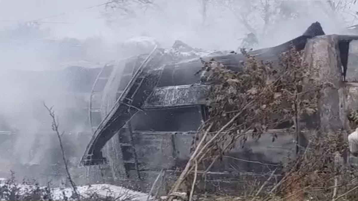 Jaipur Bus Fire Accident