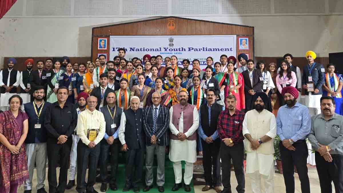 डीएवी कालेज जालंधर के विद्यार्थी राष्ट्रीय युवा संसद में प्राप्त करेंगे पहला स्थान- सुशील रिंकू