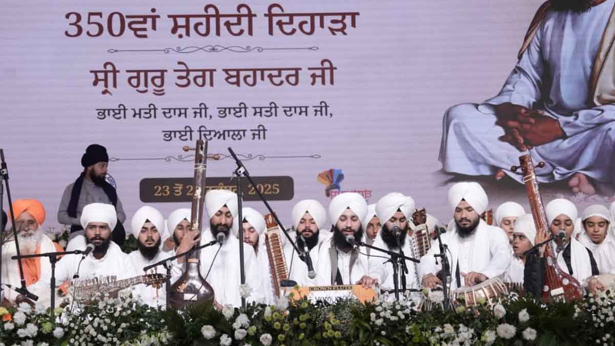 Great Kirtan Samagam dedicated to the 350th martyrdom Day