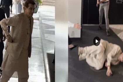 Actor Jitendra Fell After Colliding With A Ladder