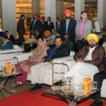 CM Mann and Kejriwal participated in the drone show