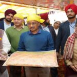 CM Mann and Kejriwal paid obeisance at Gurdwara Takht Sri Kesgarh Sahib