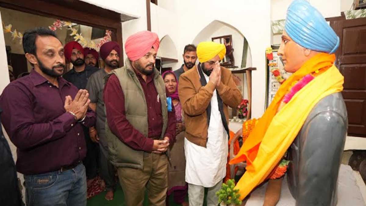 CM Mann announces development projects for Sarabha village