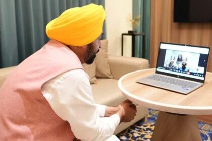 CM Mann interacted with Indian women's team captain Harmanpreet Kaur