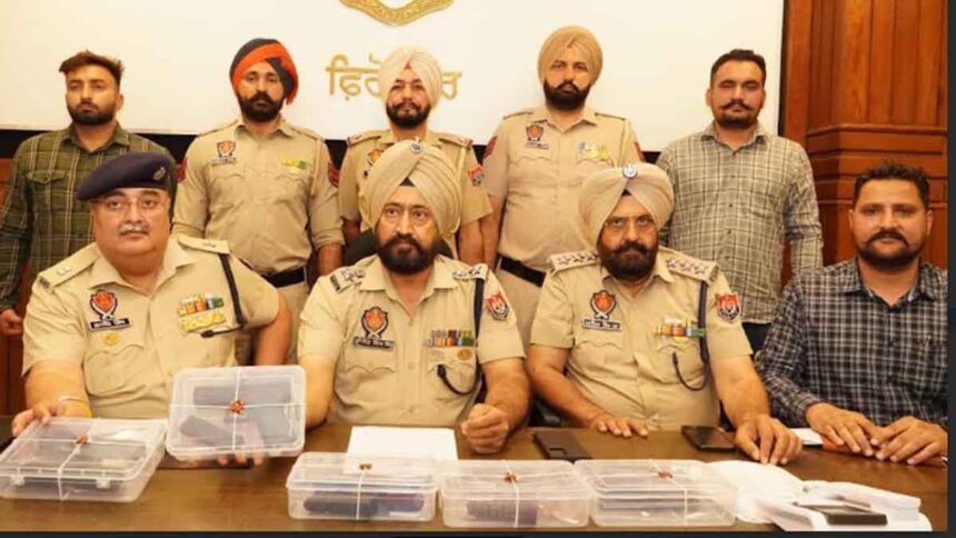 Cross-border arms smuggling network busted in Ferozepur
