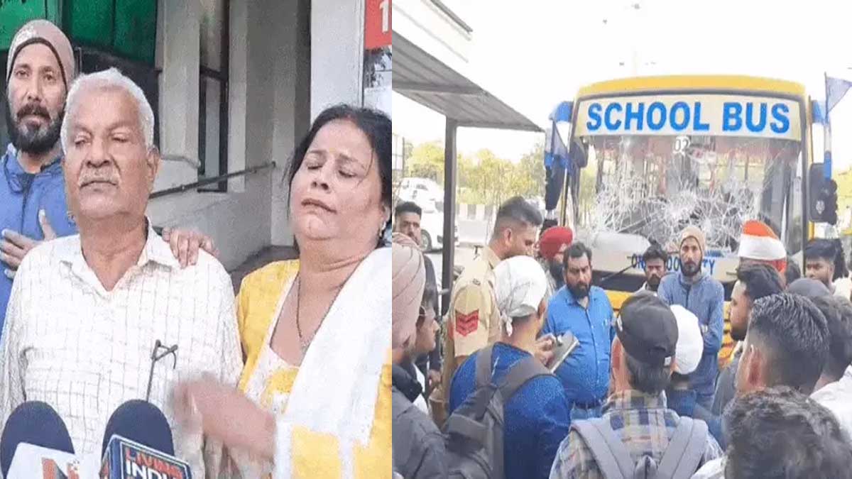 The family of Jatin, the young man, weeping after the accident