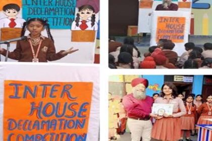 Elocution Competition at St. Soldier