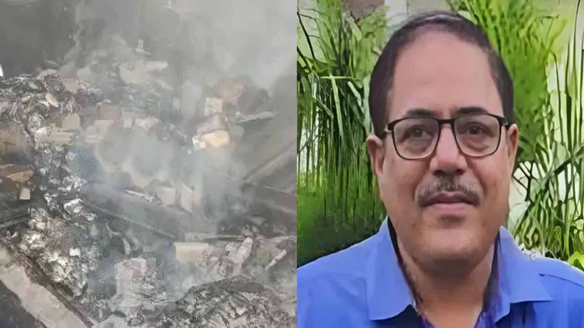 The deceased, Kiran Ahuja, died in the fire.